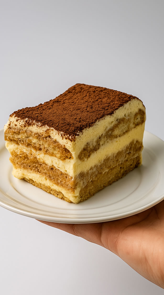 Tiramizú con tostadas dulces